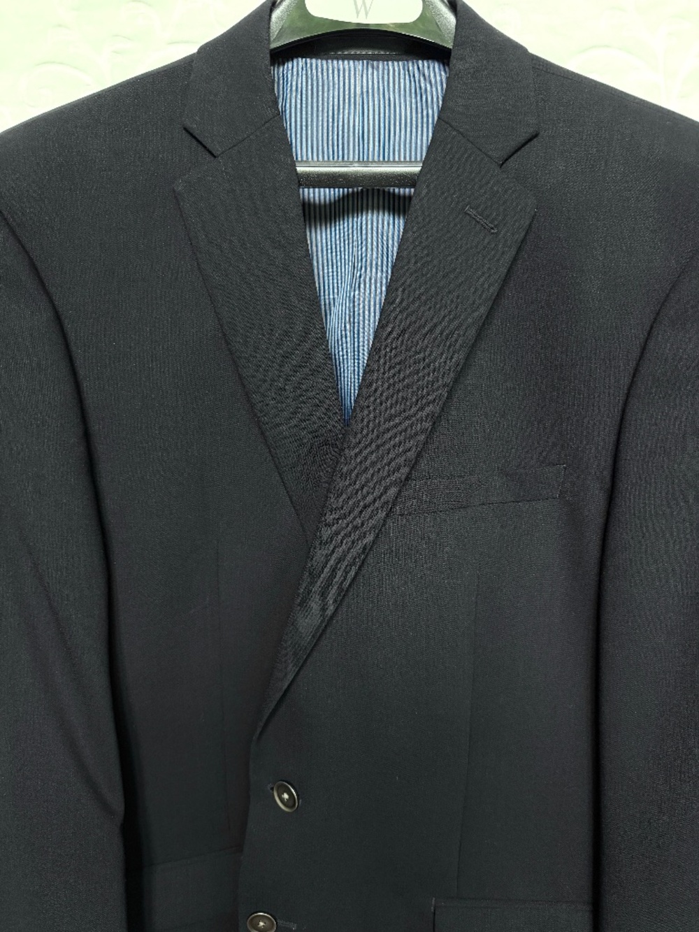 Men’s Calvin Klein "Extreme Slim Fit" Wool Suit Jacket Blue